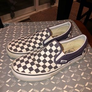 checkerboard vans